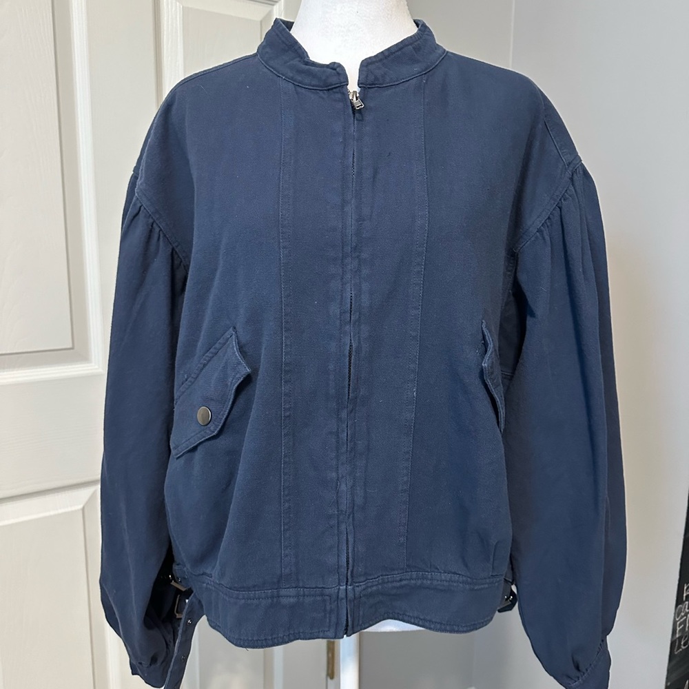 Saints & Hearts Denim Jacket, Sz. L